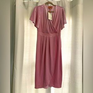 NWT JessaKae “Northward” Mauve dress